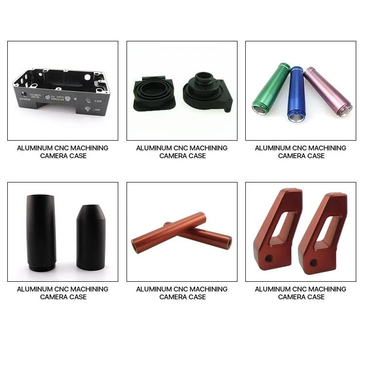 5 Presisjonsmaskinerte-røde-anodiserte monteringsbrakett-deler 5 Precision-machined-red-anodized-mount-bracket-parts