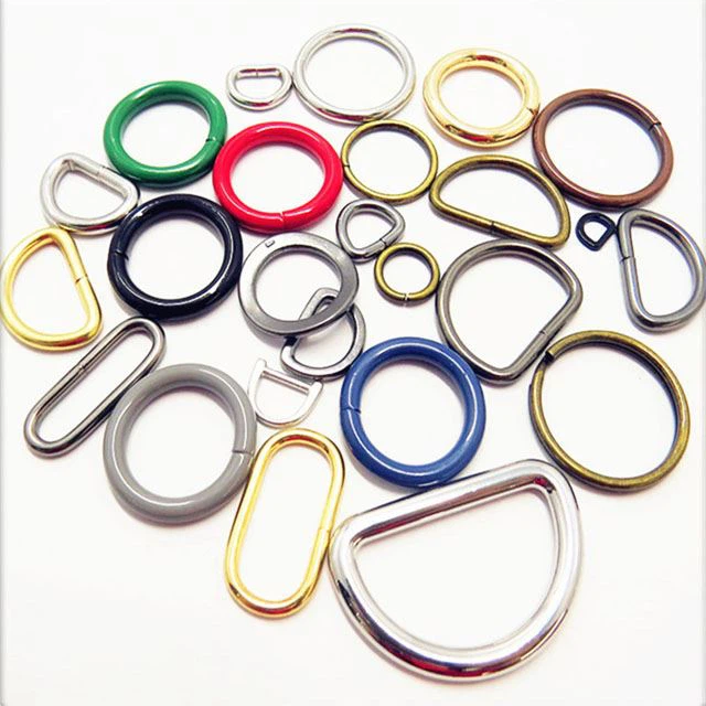 1.25 inch Brush Brass Bag Accessories Large Metal Ring Metal Hoop Ring3